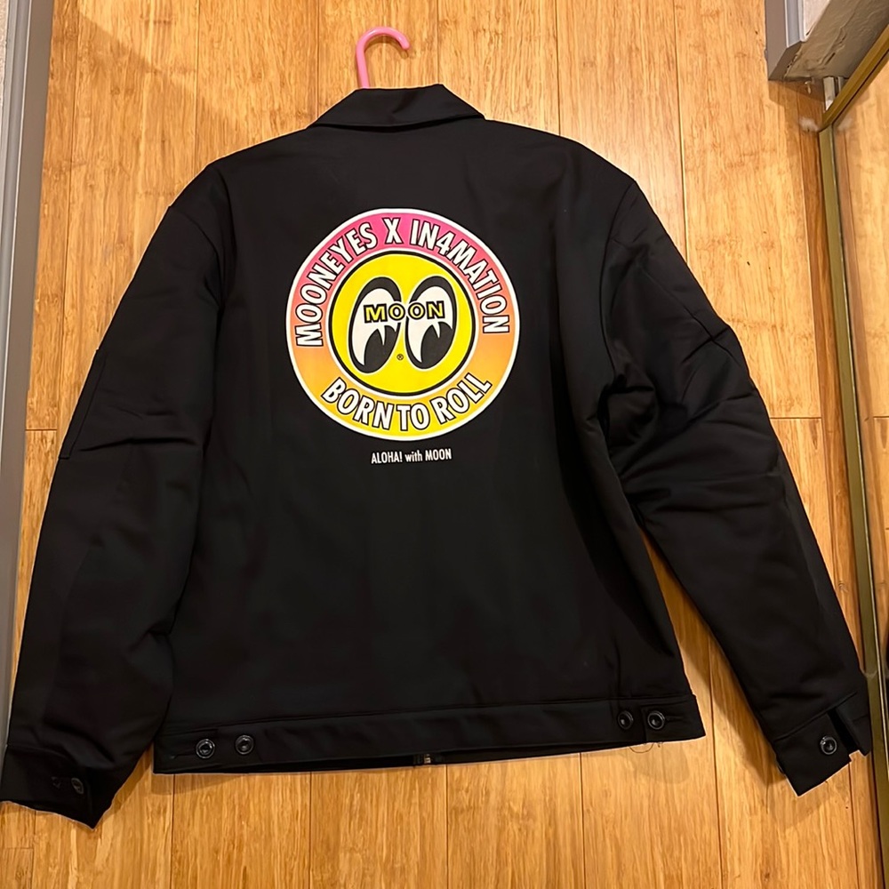In4mation x Mooneyes collaboration zip up jacket